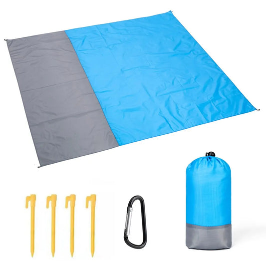Grand Drap de Plage Anti-Sable XXL | 5-7 Personnes