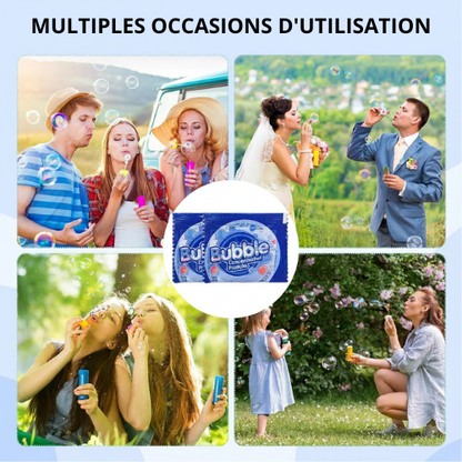 Pack de 40 Recharges pour Pistolet à Bulles - Granulés Magiques Concentrés
