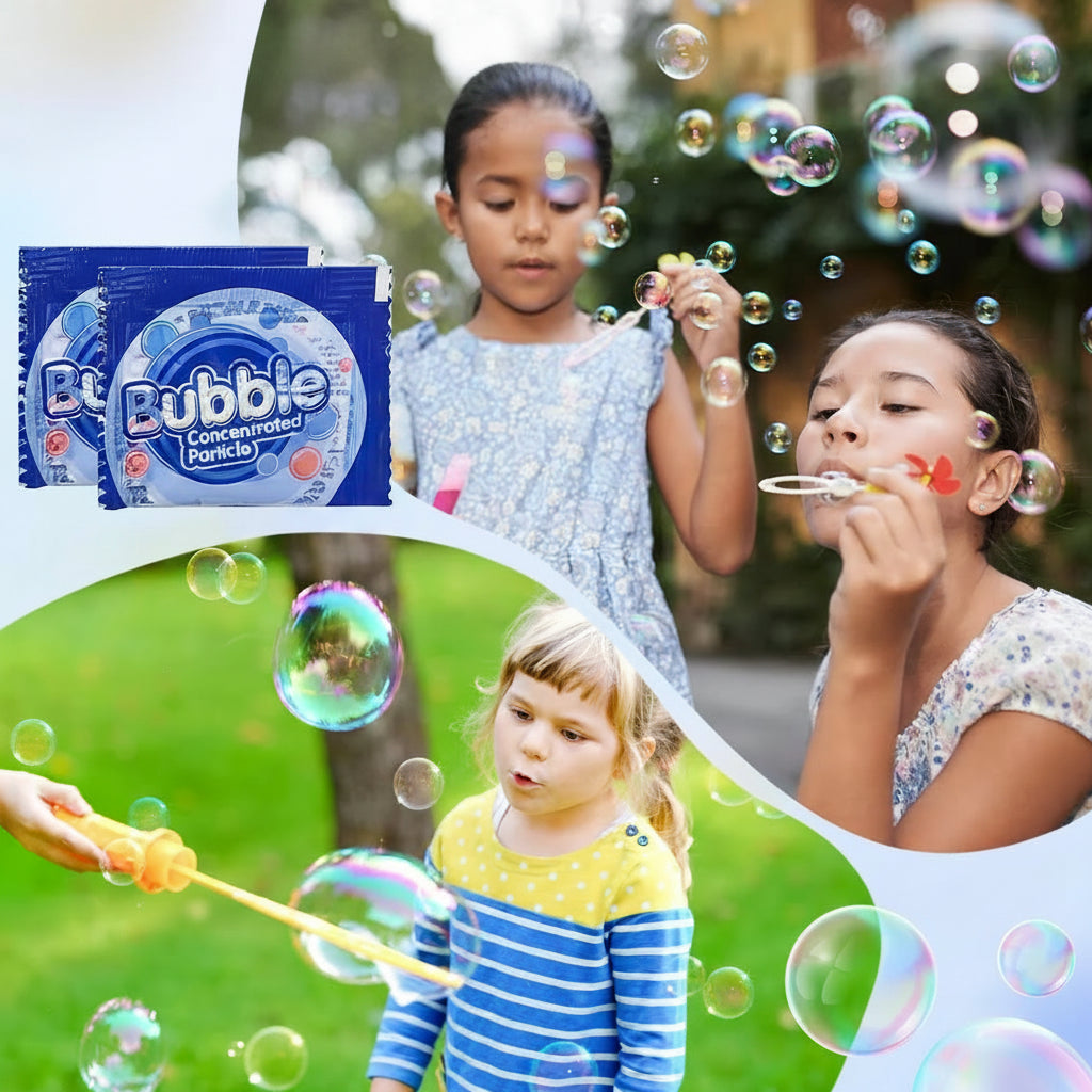 Pack de 40 Recharges pour Pistolet à Bulles - Granulés Magiques Concentrés