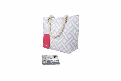 Sac de Plage Isotherme “Apéro Secret” - Sac Fraîcheur Été avec Distributeur