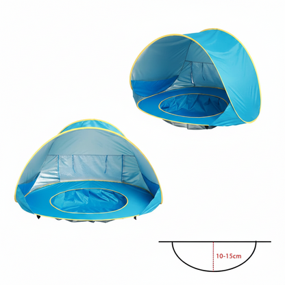 Tente plage Bébé Anti-UV avec Piscine