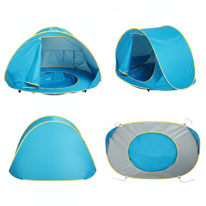 Tente plage Bébé Anti-UV avec Piscine